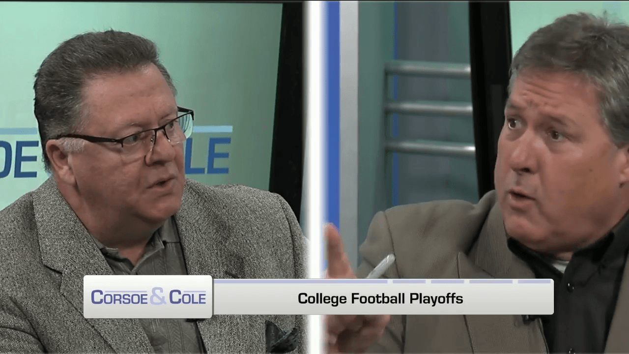 Corsoe & Cole:  Frank and Tom debate the FBS playoffs