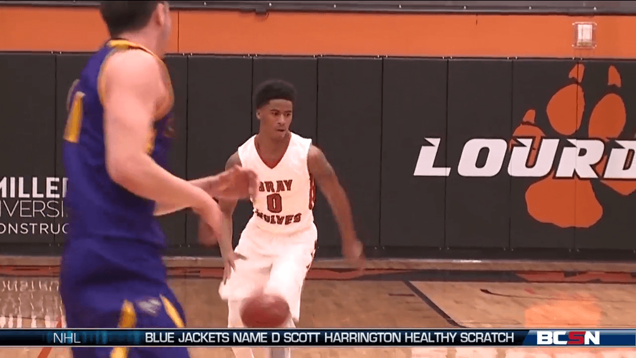 Clif Snow paces Lourdes Men’s Basketball to OT win vs Carlow