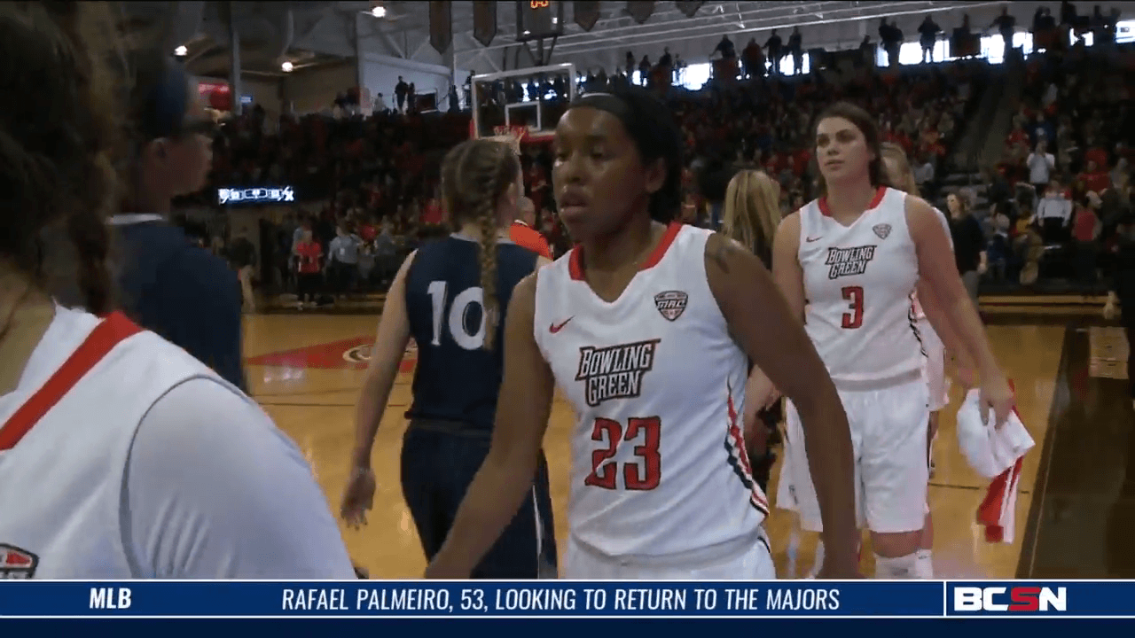 Thompson Leads BGSU to Win