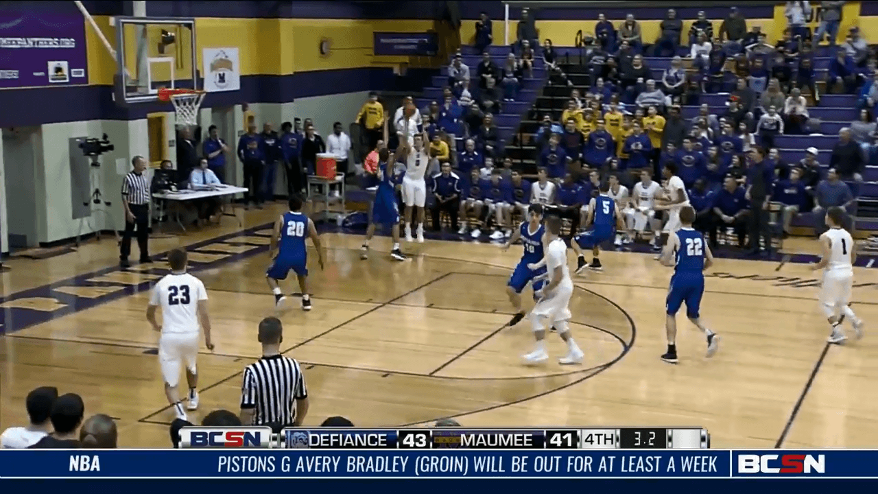 Luis Perez Hits Game-Winning Three At The Buzzer To Lift Maumee Over Defiance