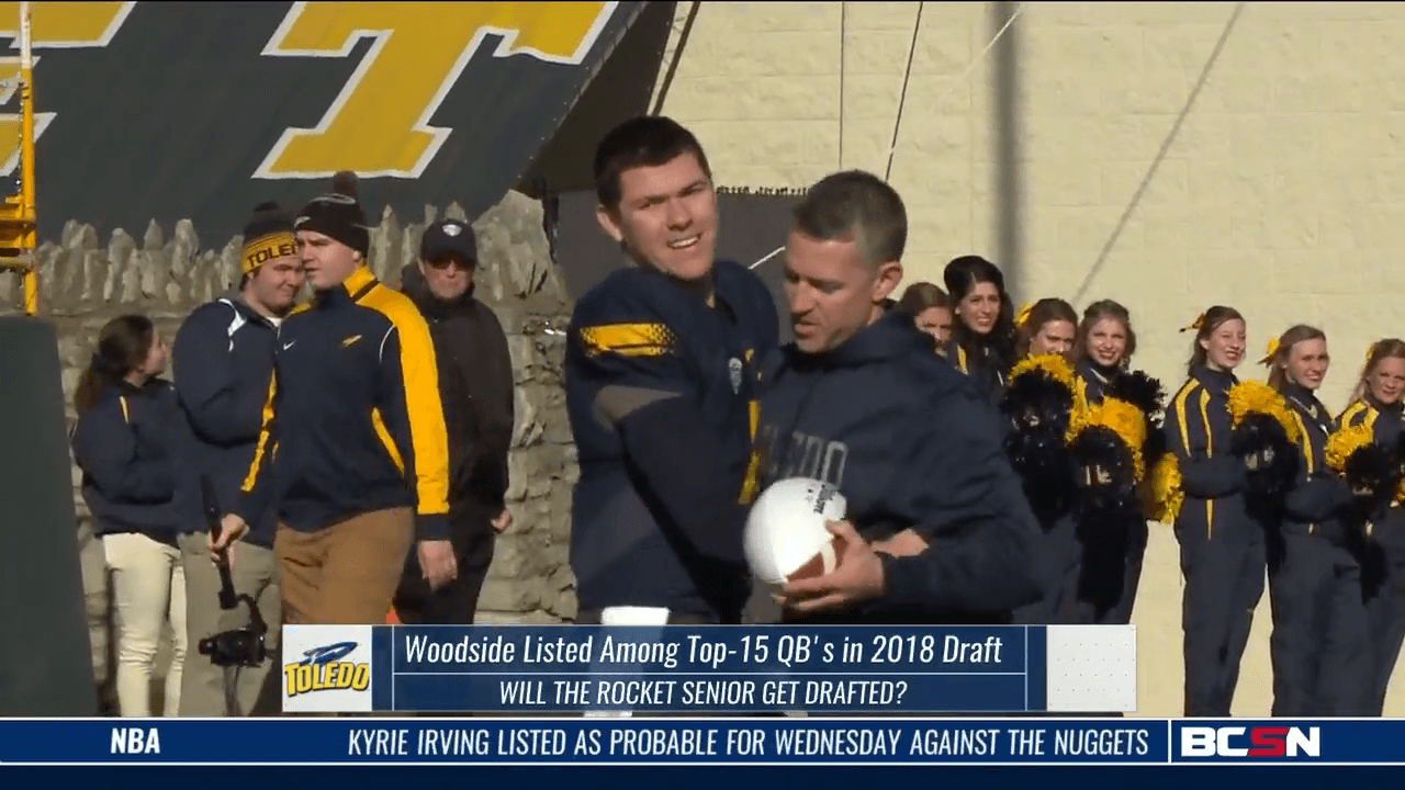 Logan Woodside Gearing Up For NFL Draft As Time With Rockets Nears End