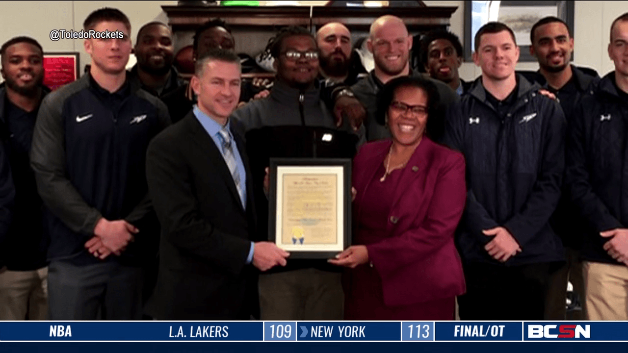 Rockets Recognized By Paula Hicks-Hudson and Toledo City Council