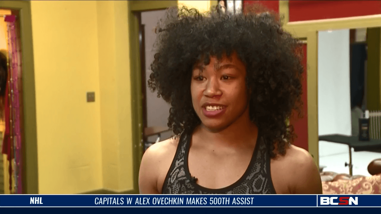 Alycia Baumgardner Getting Ready for Title Fight