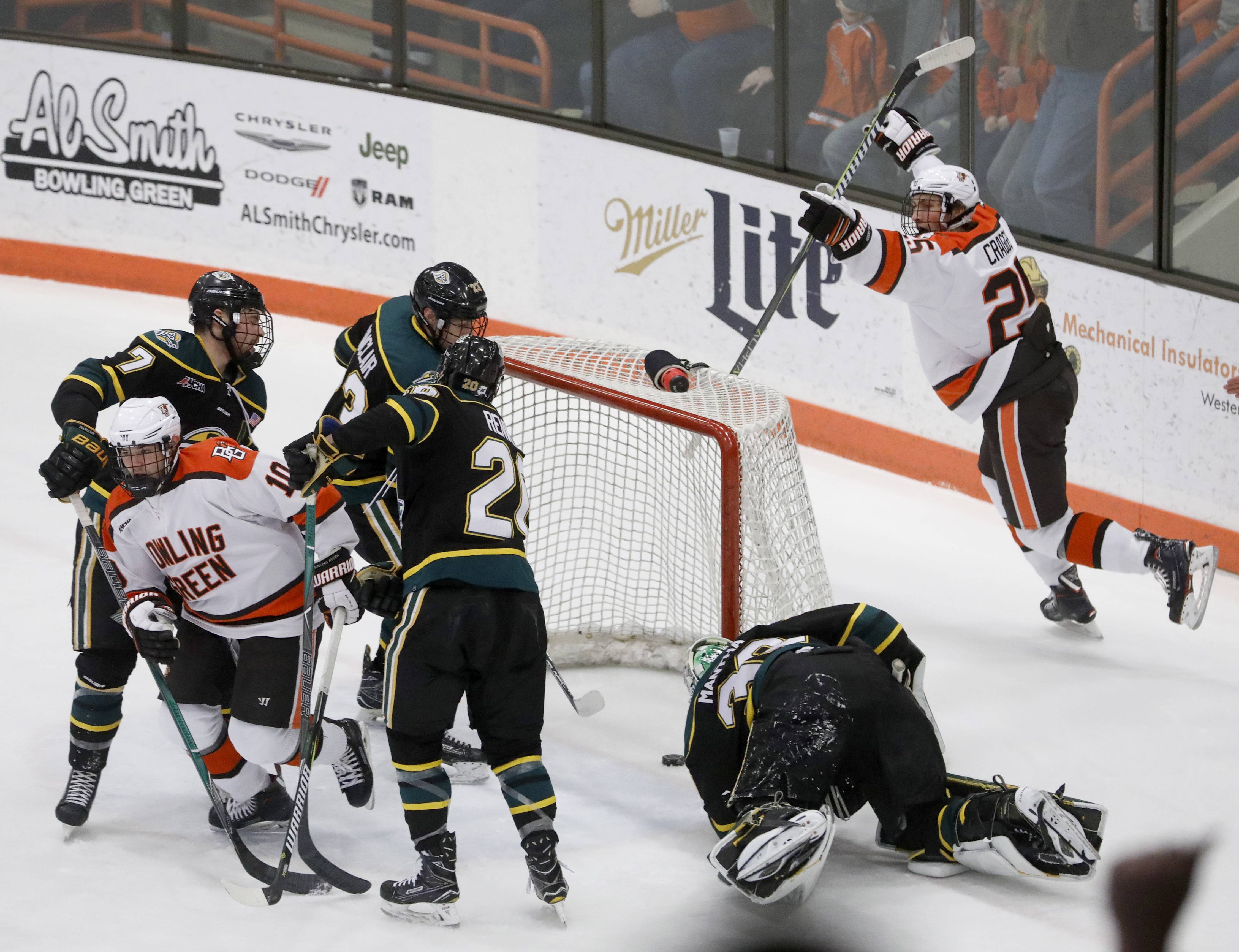 Bowling Green Hockey Rallies for Win