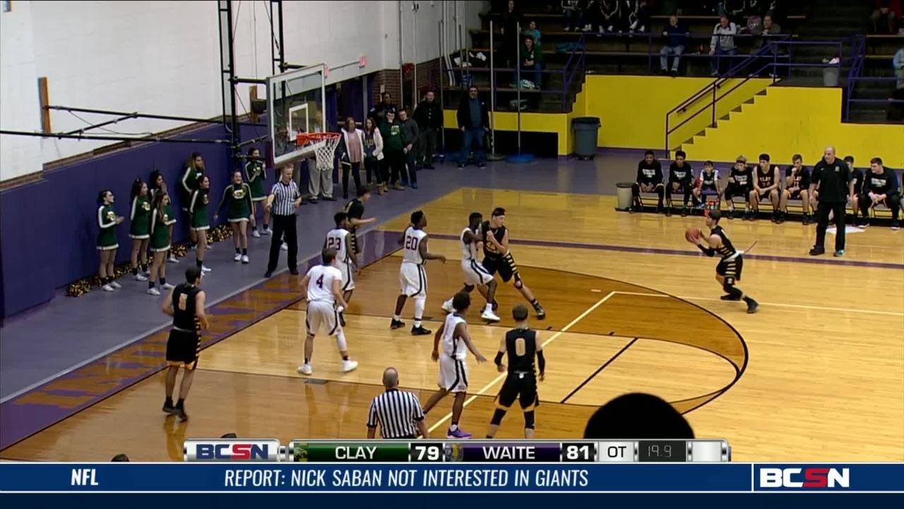 Clay Comes Out On Top In Wild Double OT Game Against Waite