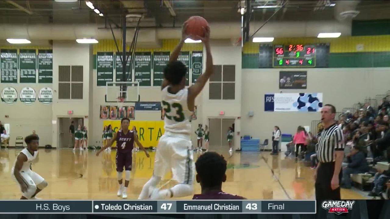 Spartans Dunk the Bulldogs