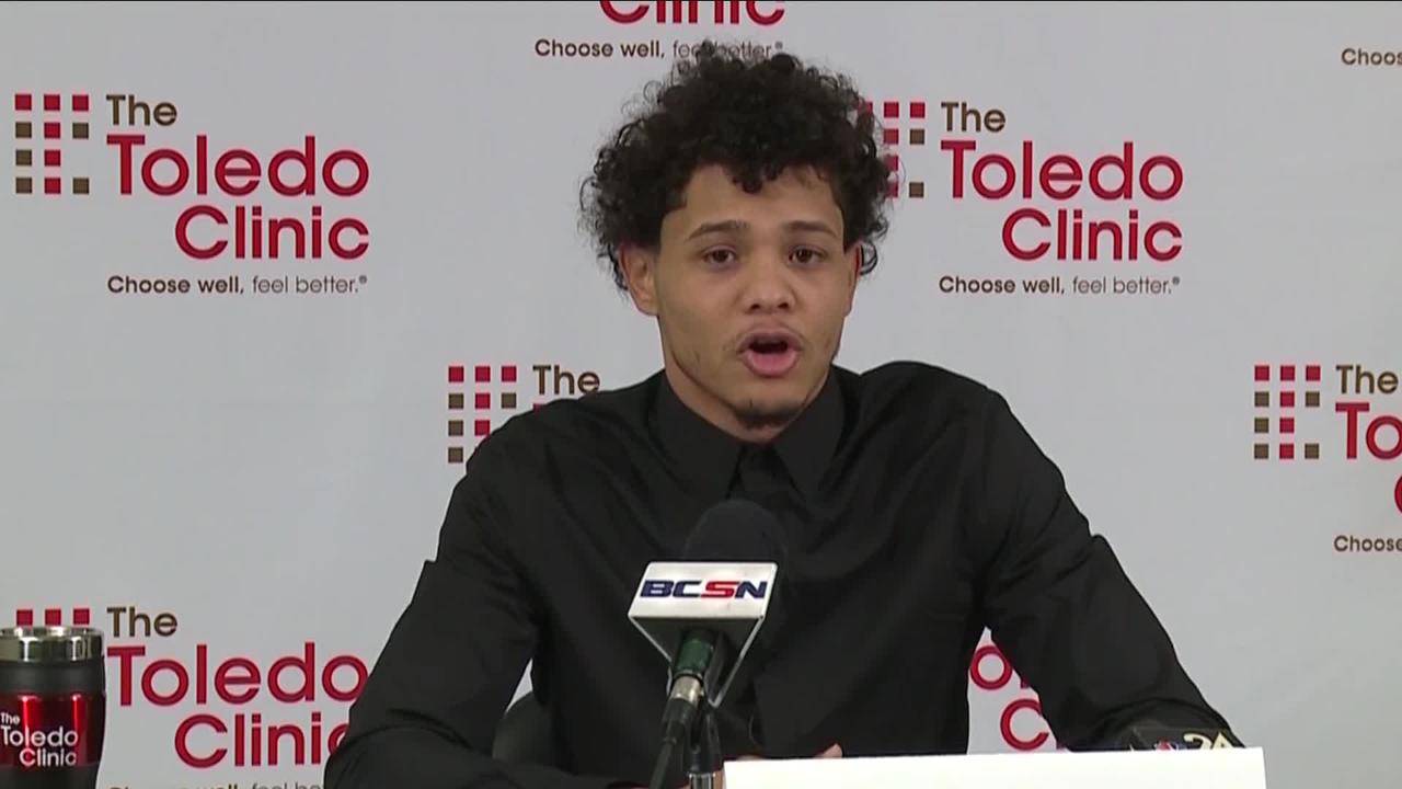 Sonny Fredrickson Talks To Media Before Friday Fight