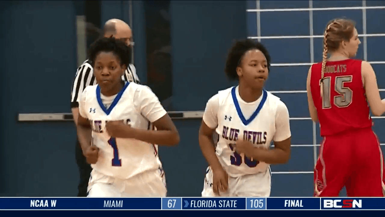 Blue Devils Dominate Lady Bobcats With 49-17 Victory
