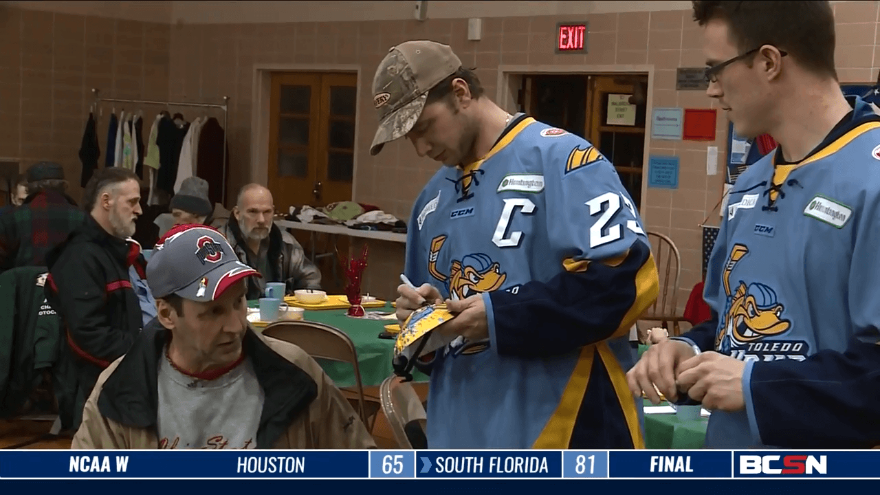 Walleye Give Back to the Community