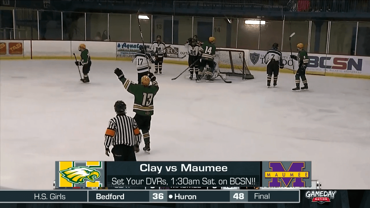 Clay Skates Past Maumee