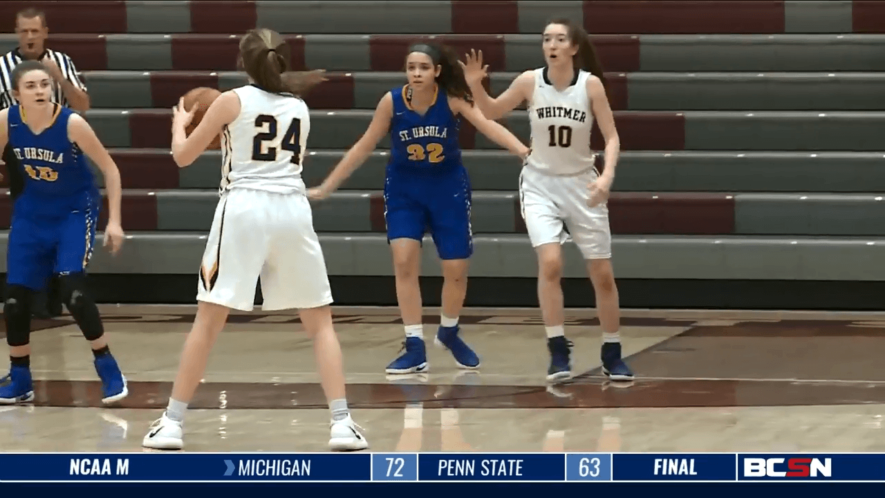 Whitmer Opens Sectional Play with Win