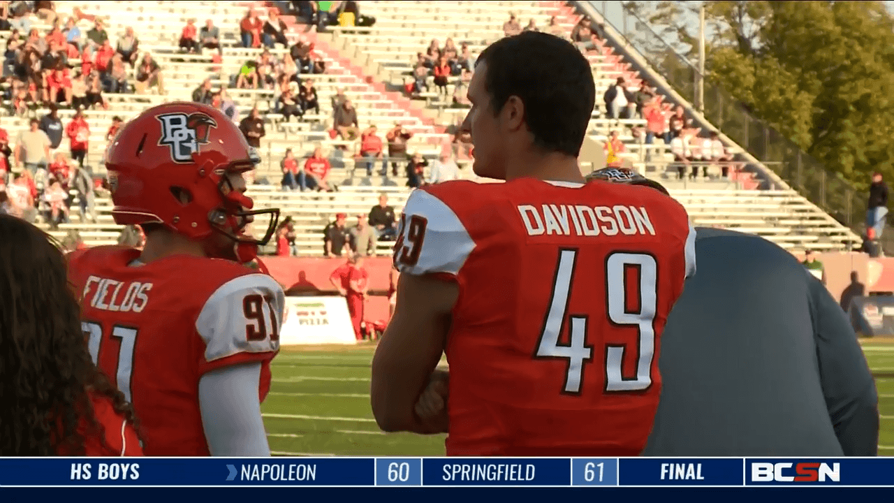 BG’s Joe Davidson To Participate In NFL Combine