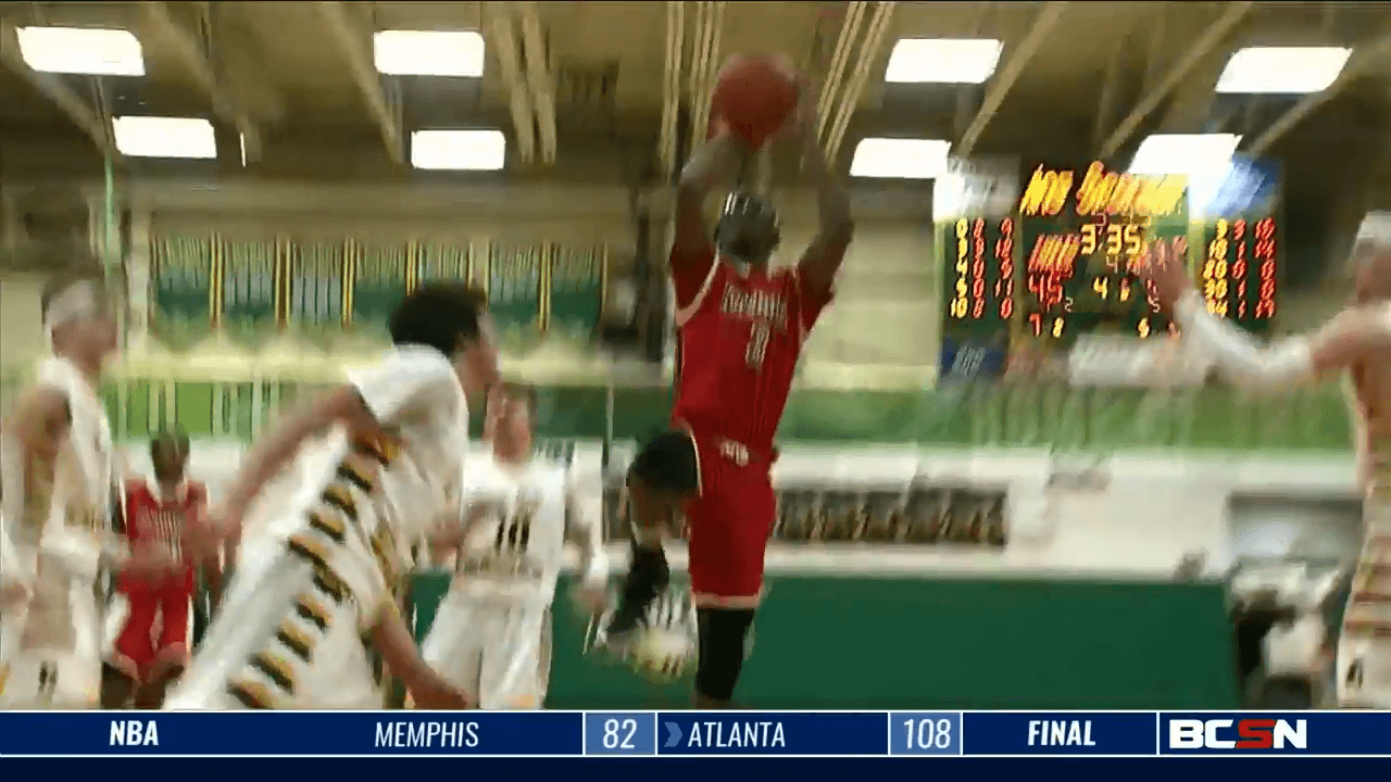 Jackie Harris Leads Knights To A 73-50 Win Over Clay