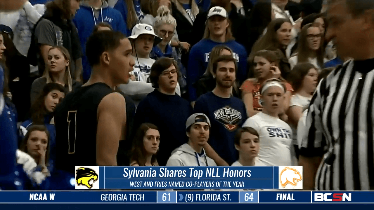 Fries and West Share NLL Honors