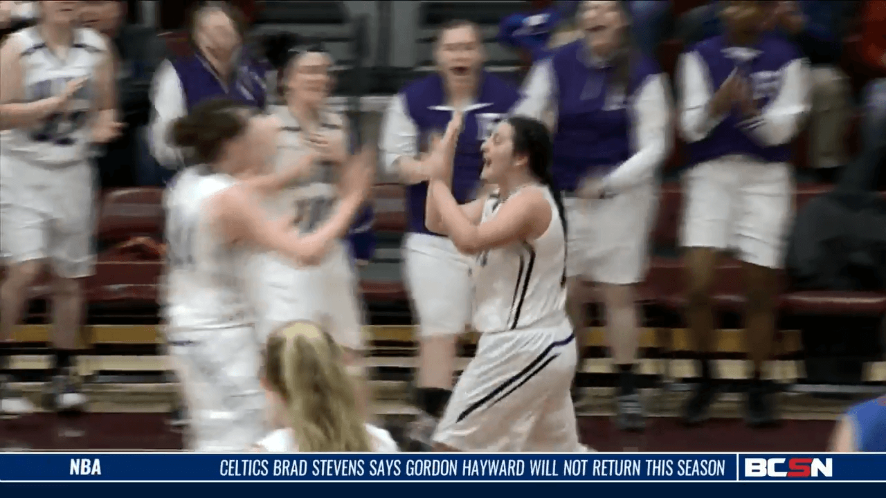 Springfield Falls in Girls Basketball Sectional Finals