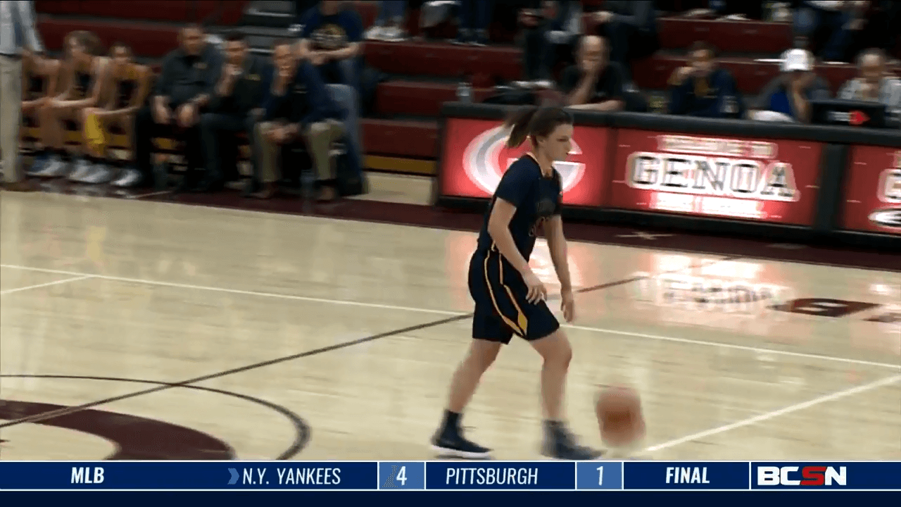 Whitmer Cuts Down the Nets in Genoa
