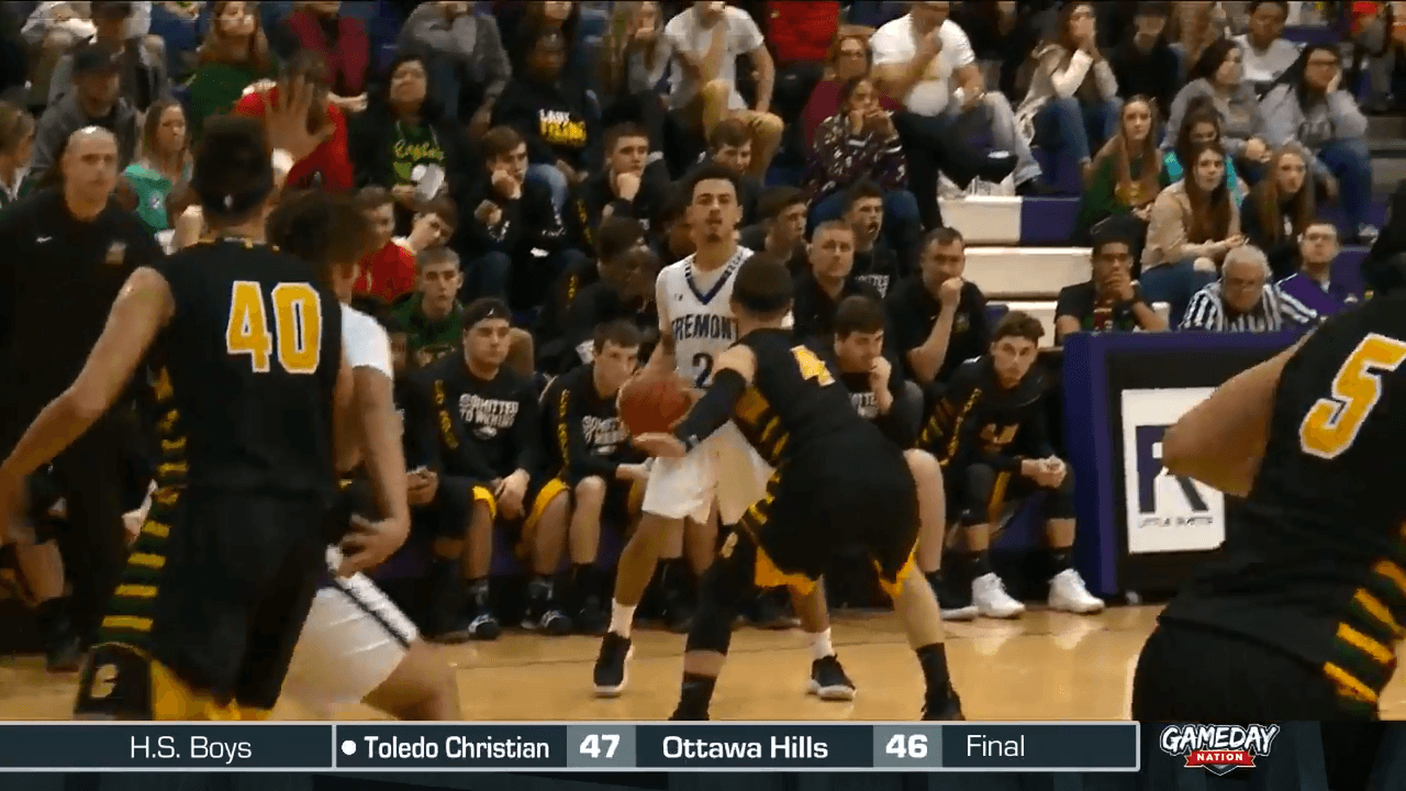 Clay at Fremont Ross HS Boys Basketball