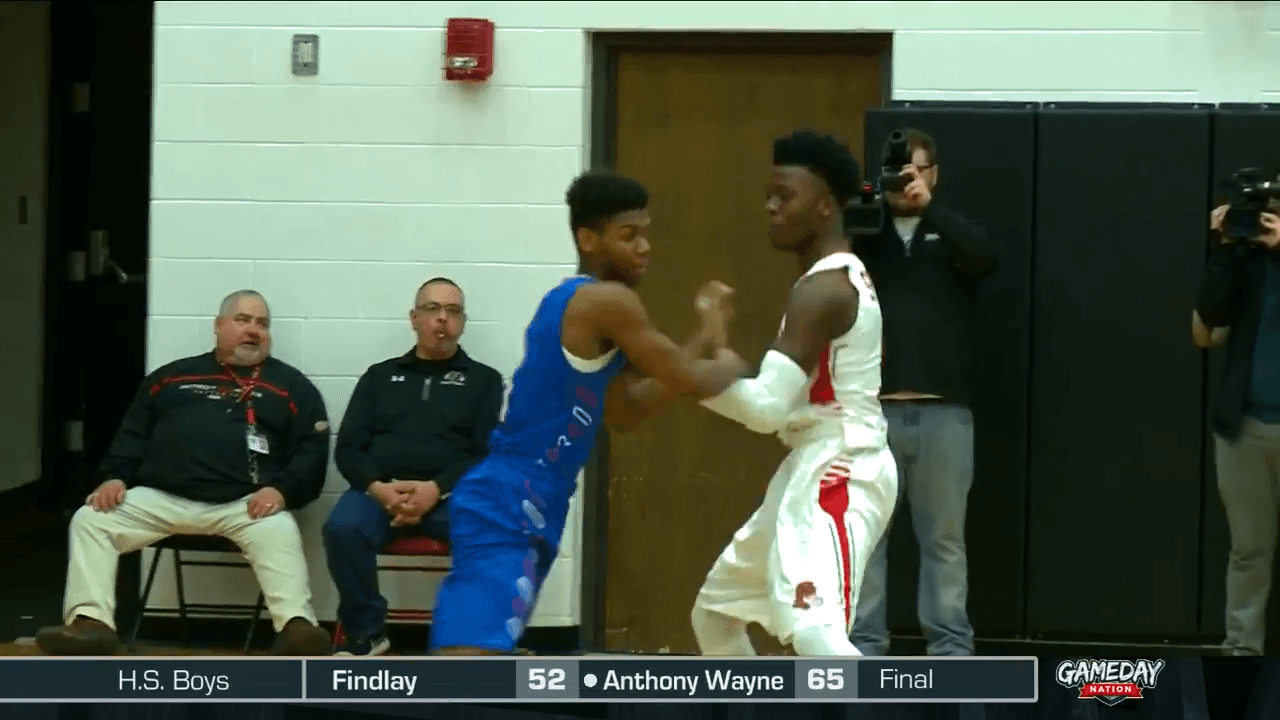 Springfield vs Lima Sr. High School Boys Basketball