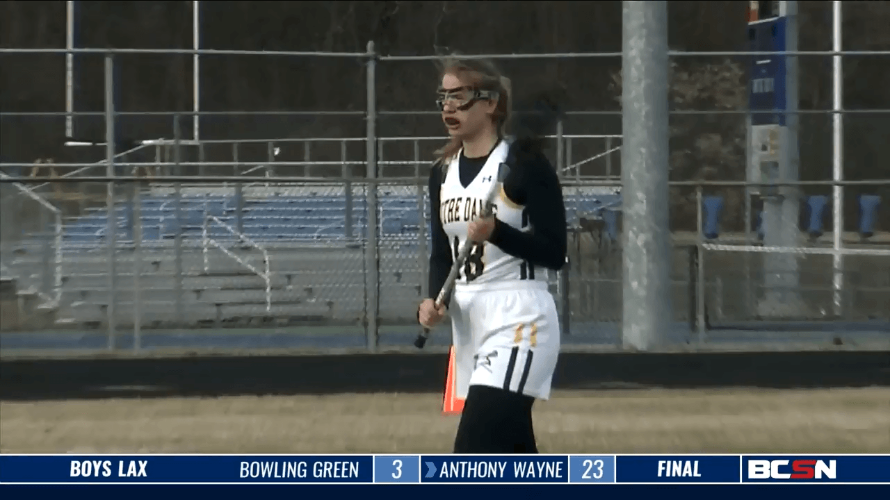 Notre Dame Lacrosse Wins Big Against Anthony Wayne
