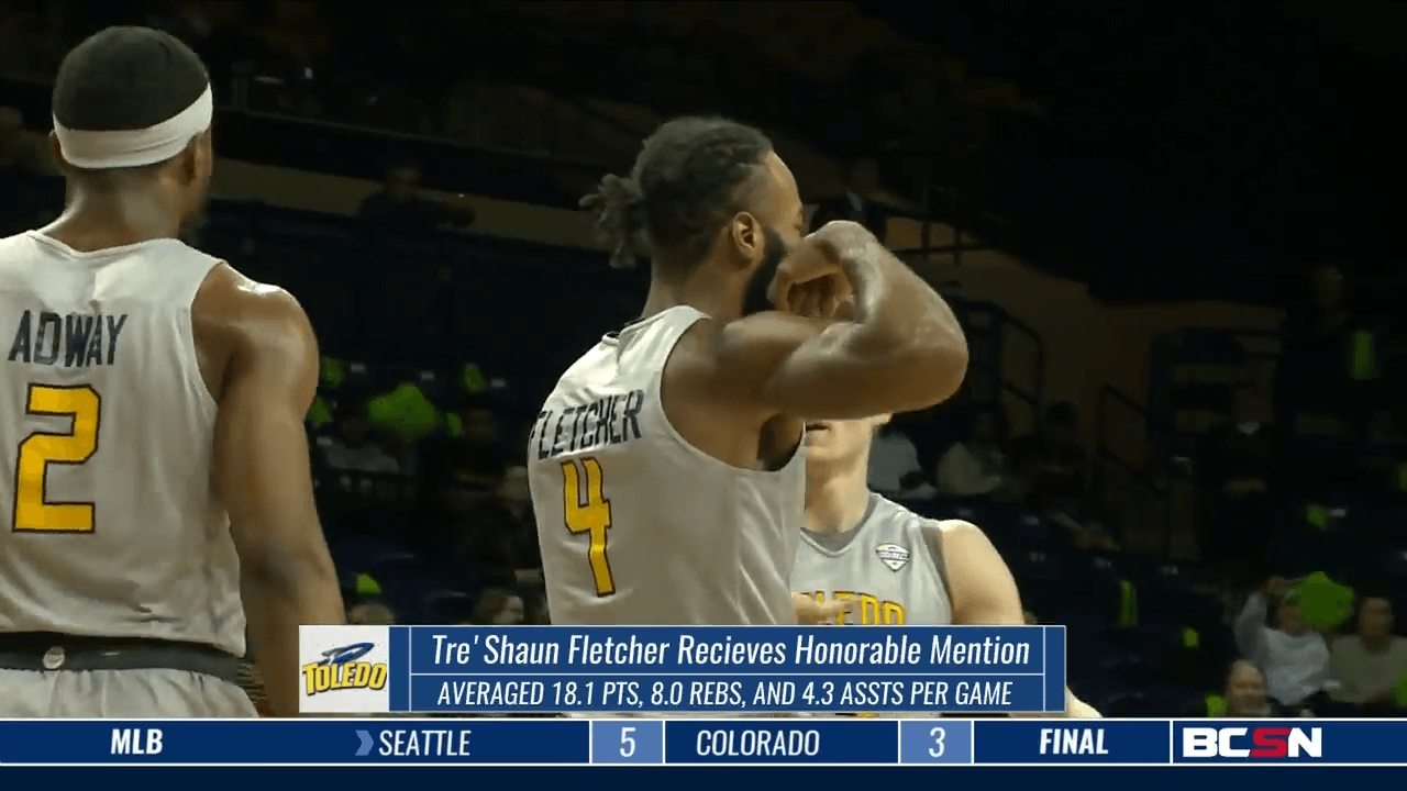 Tre’Shaun Fletcher Earns Honorable Mention From AP All-Ohio Team