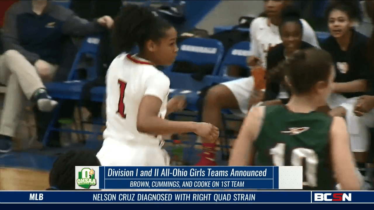 Cummings, Brown and Cooke Receive First-Team All-Ohio Honors