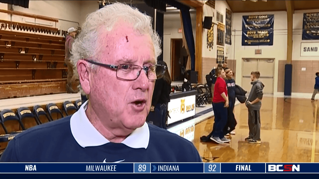 John Rice Coaches Last Home Game