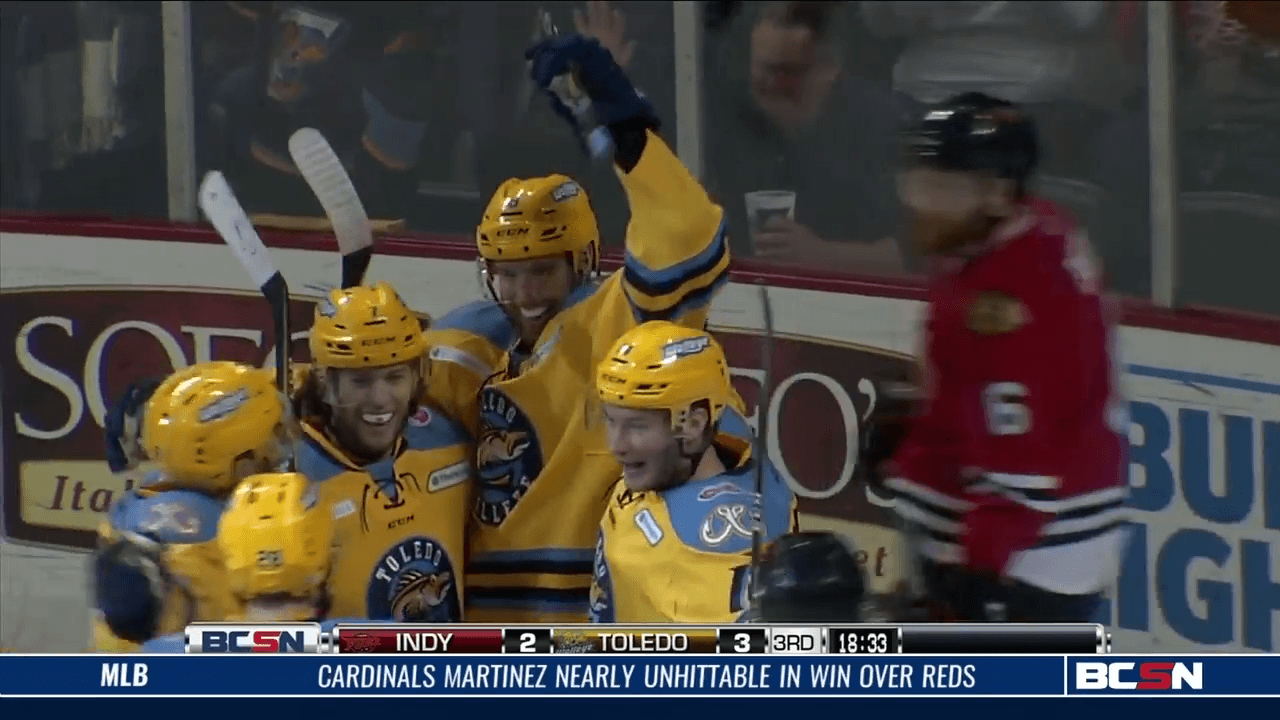Walleye Get Win Over Indy Fuel in Game Two