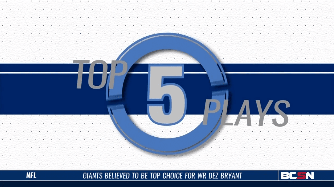Top 5 Plays of the Week
