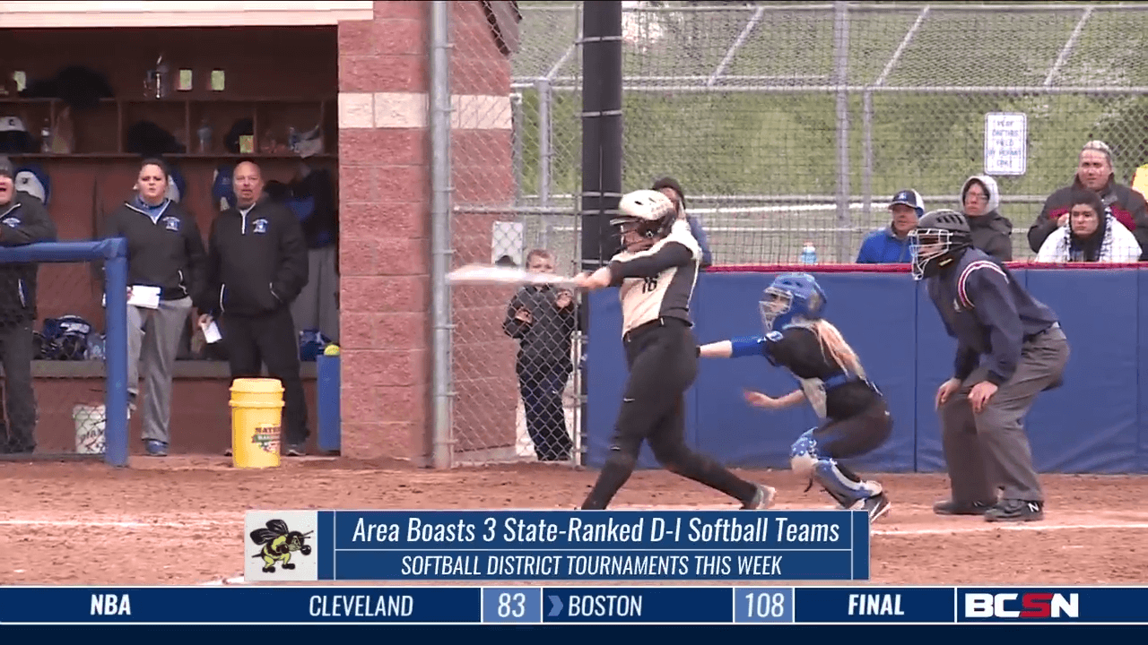 Three Area Softball Teams State-Ranked in Division 1