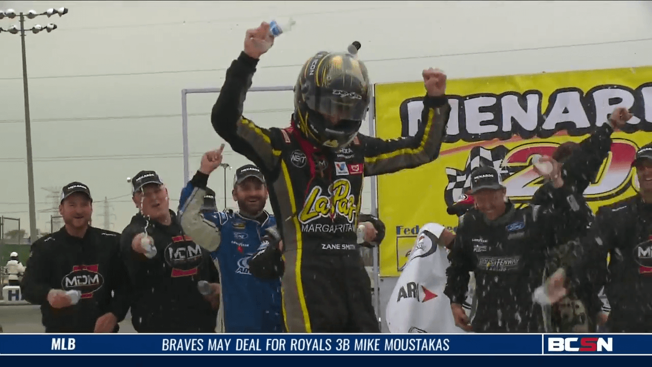 Nineteen-Year-Old Zane Smith Wins Menard’s 200