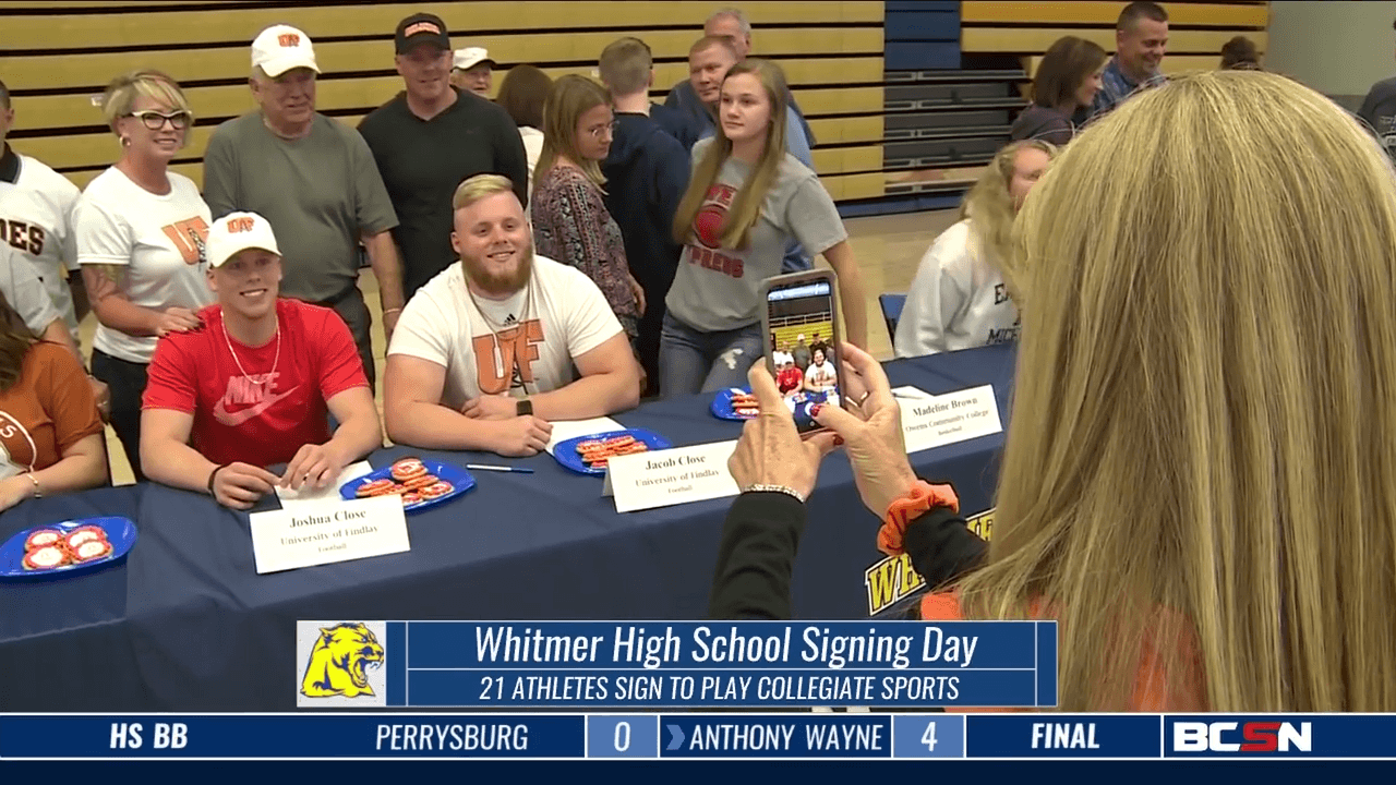 Whitmer High School Signing Day