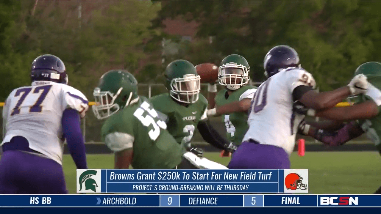 Start HS Getting Field Turf Through the Browns