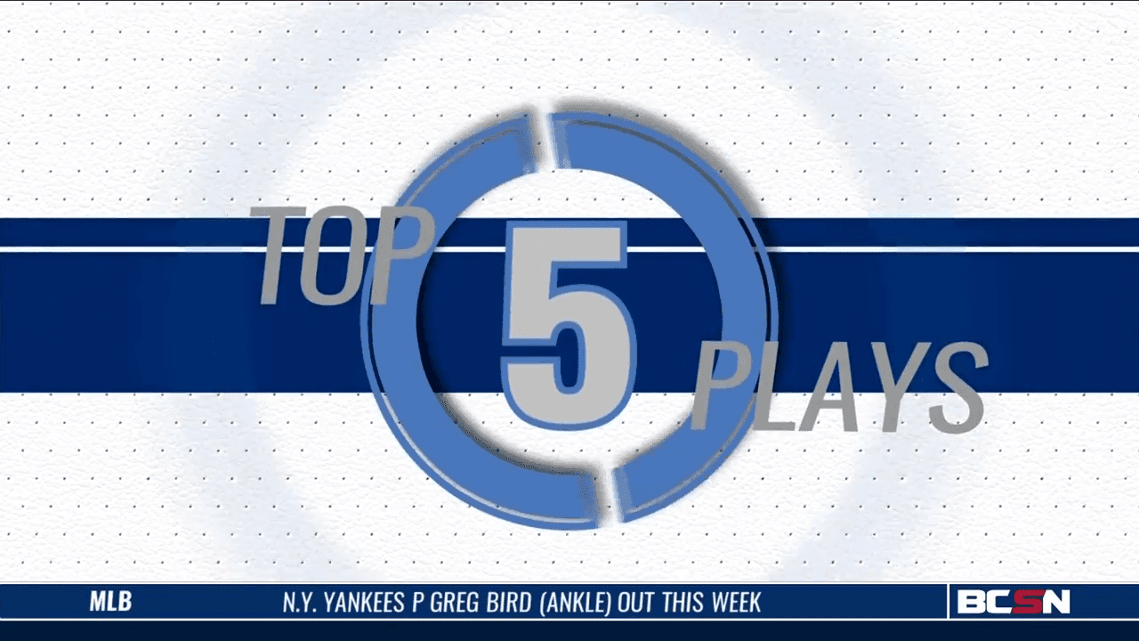 This Week’s Top 5 Plays