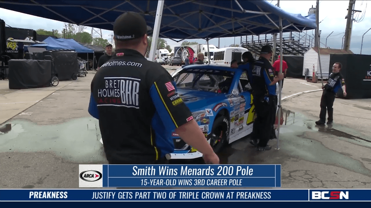 Teenager Takes Pole at Speedway