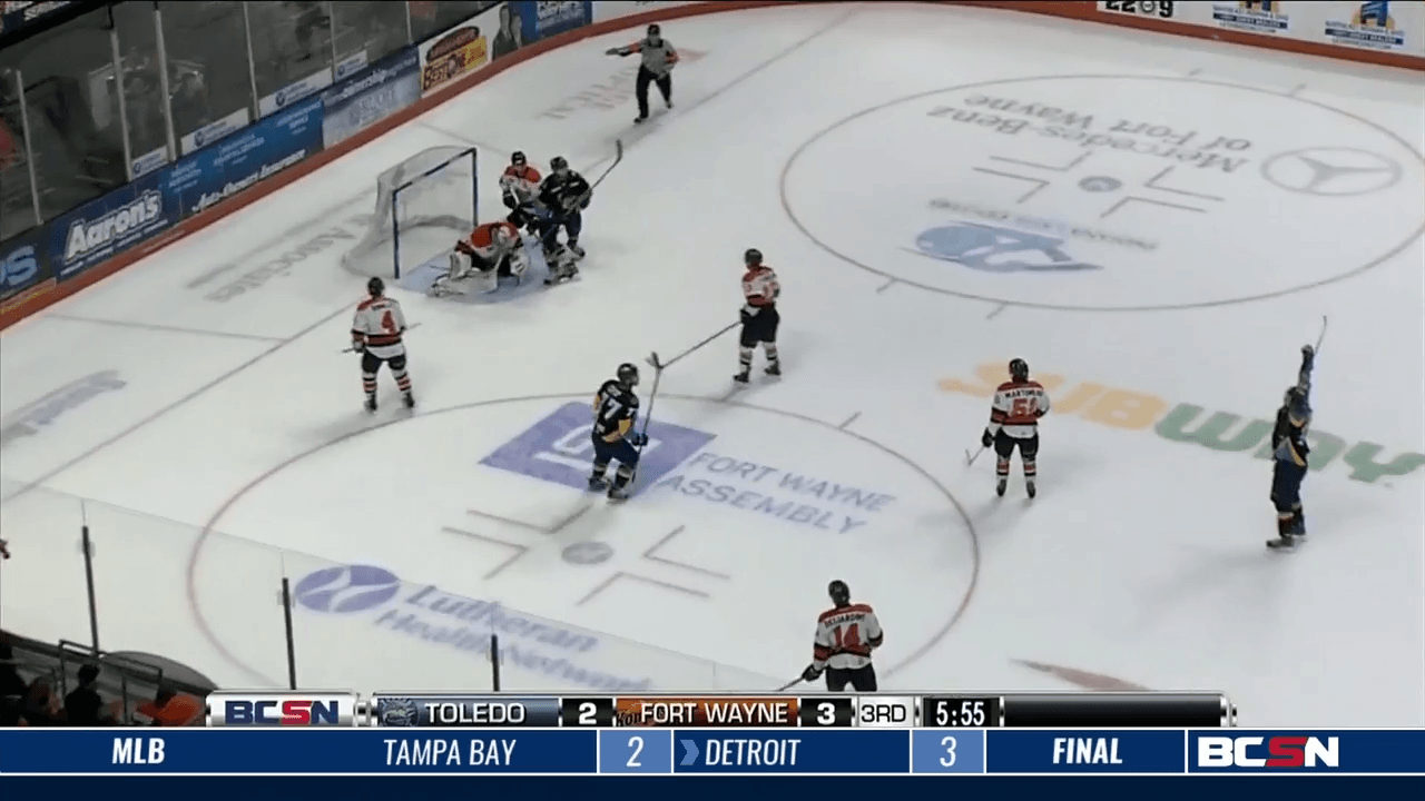 Walleye Rally in the 3rd to Take 2-1 Series Lead