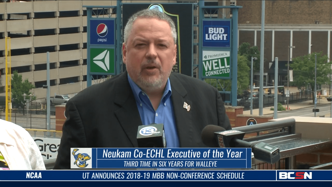 Neil Neukam Named Co-ECHL Walleye of the Year