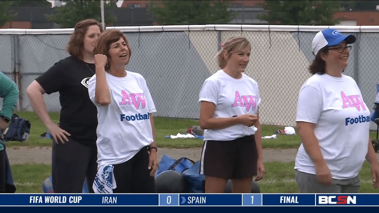 AW’s Mother and Son Football Camp