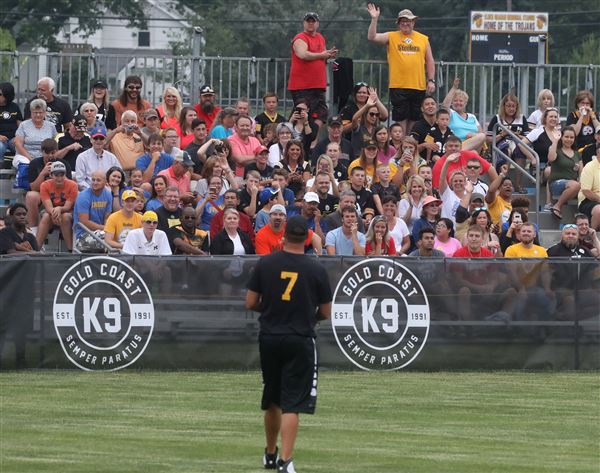 Ben Roethlisberger At Bat in Charity Softball Game