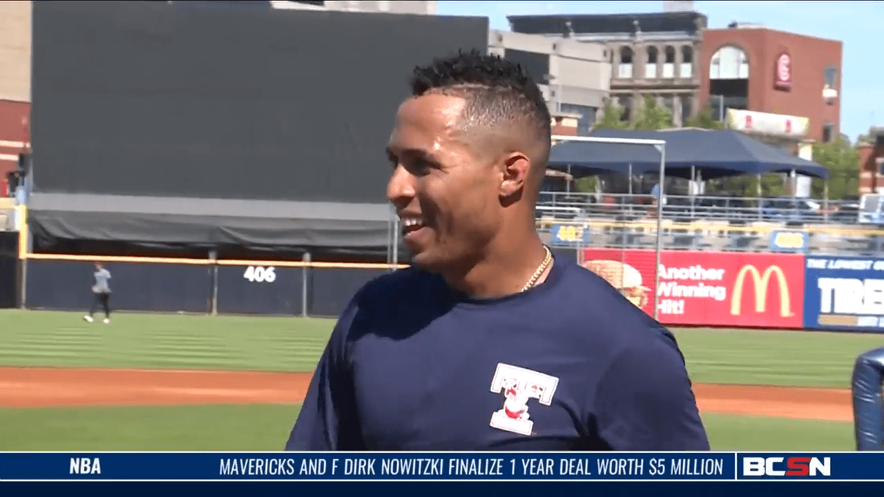 Detroit’s Leonys Martin Rehabs in Toledo