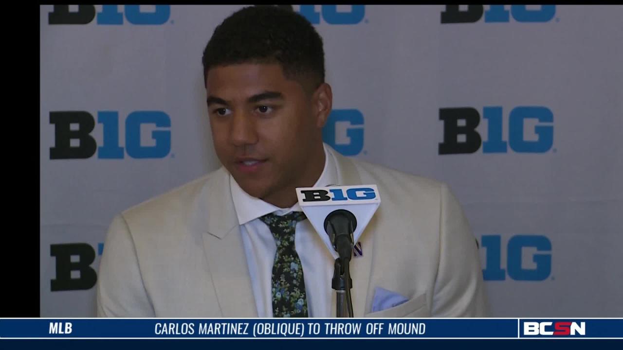 Southview Alum Nate Hall Ready for Senior Season at Northwestern