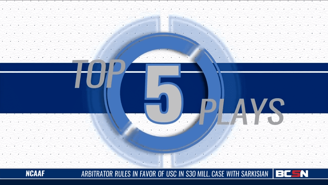 TOP 5 PLAYS OF THE WEEK