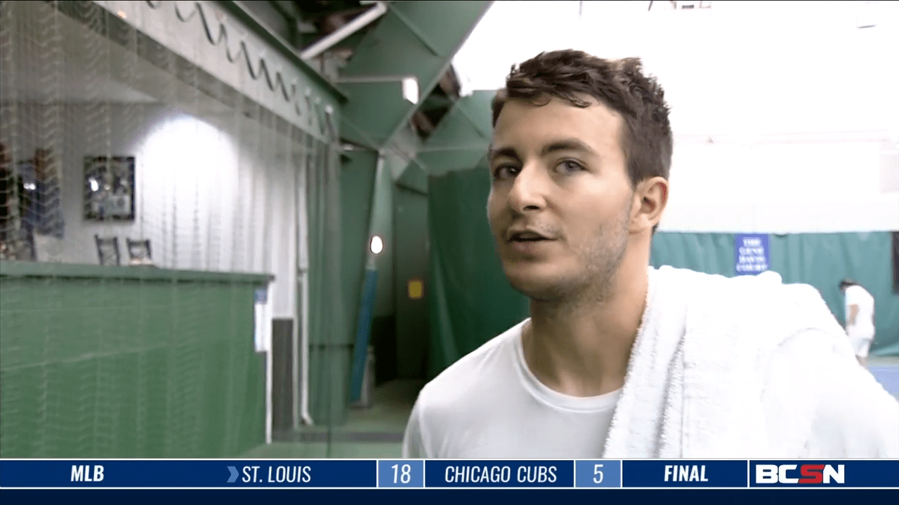 Anzalone Wins Rocket Battle in City Tennis Tournament Semis