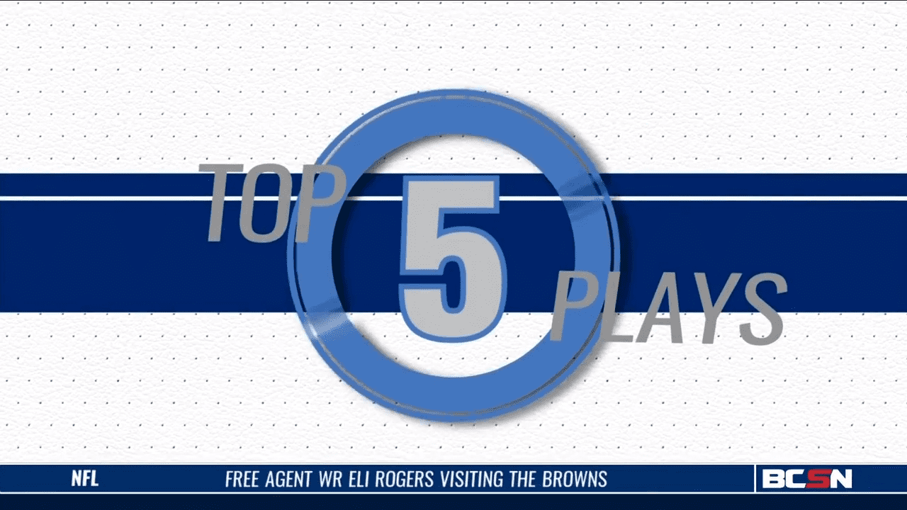 This Week’s Top 5 Plays