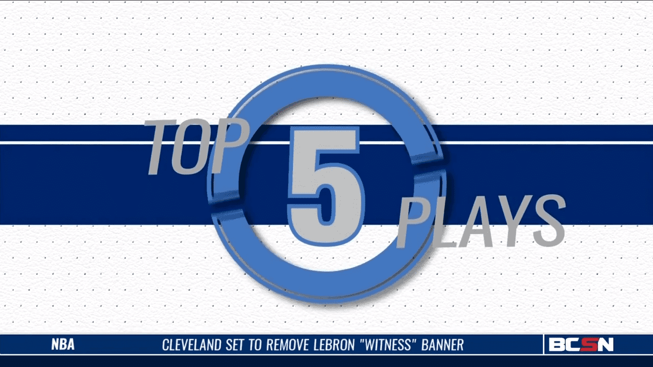 Top Five Plays of the Week
