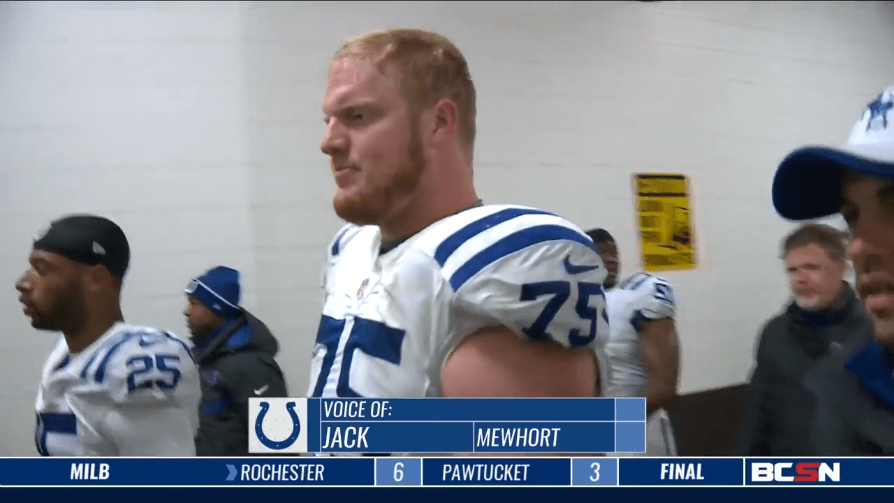 Jack Mewhort Talks Early Retirement