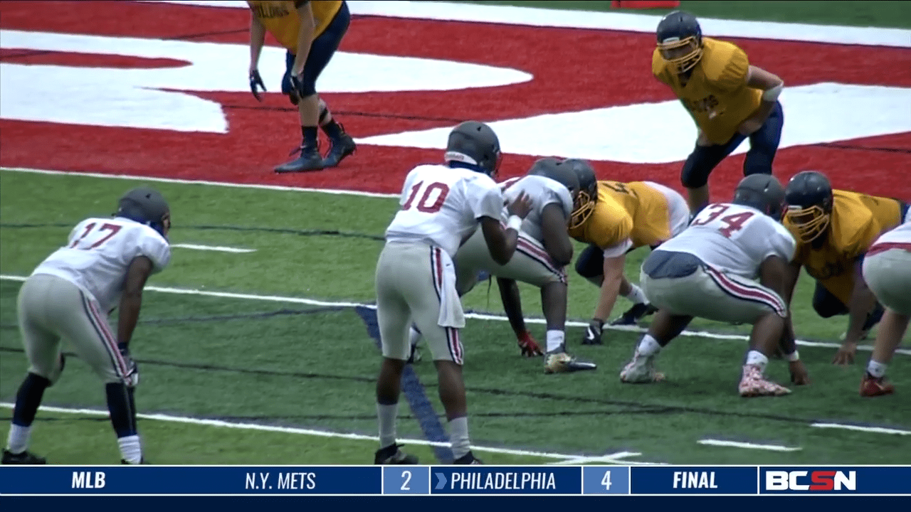 Olmsted Falls at Central Catholic Football Scrimmage