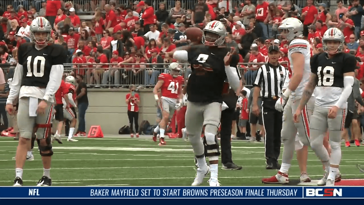 Dwayne Haskins Named Starting QB for Buckeyes