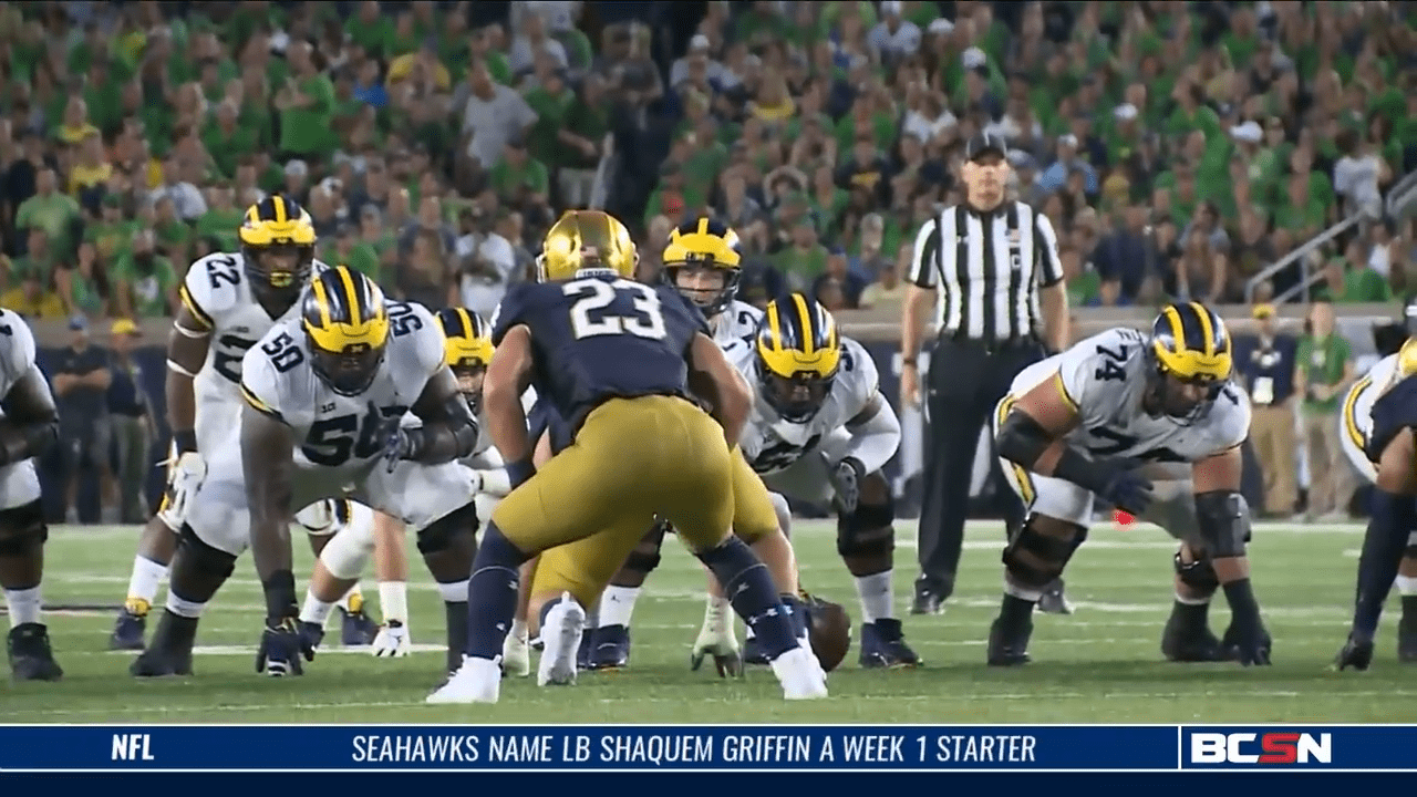 Michigan Seeking Improved O-Line Play