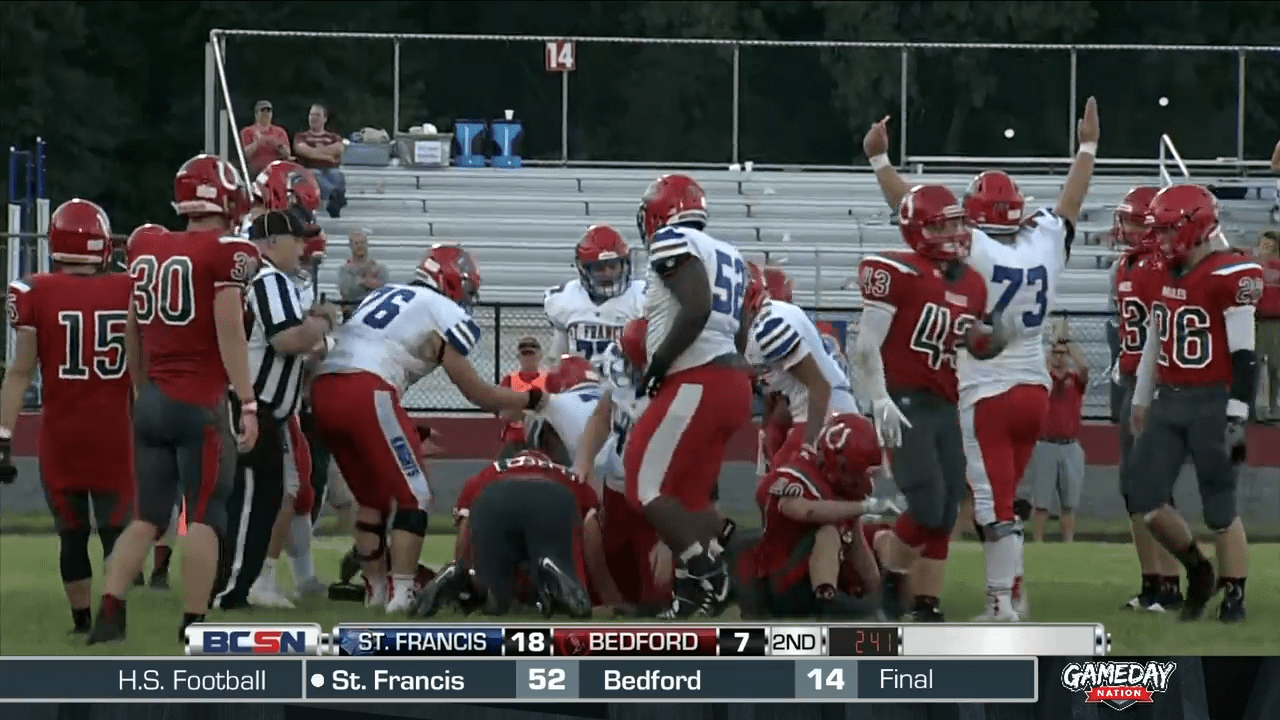 St. Francis at Bedford High School Football