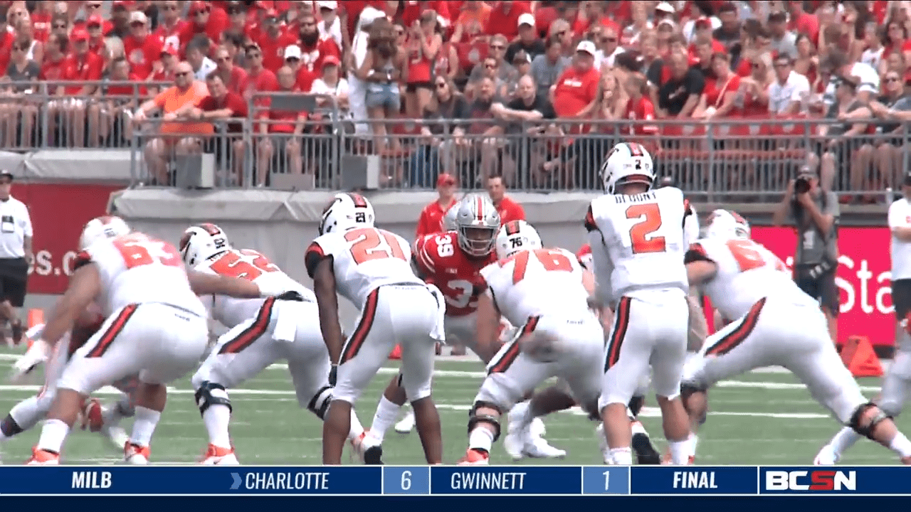 Meyer Returns, Haskins Wins Big Ten Player of the Week